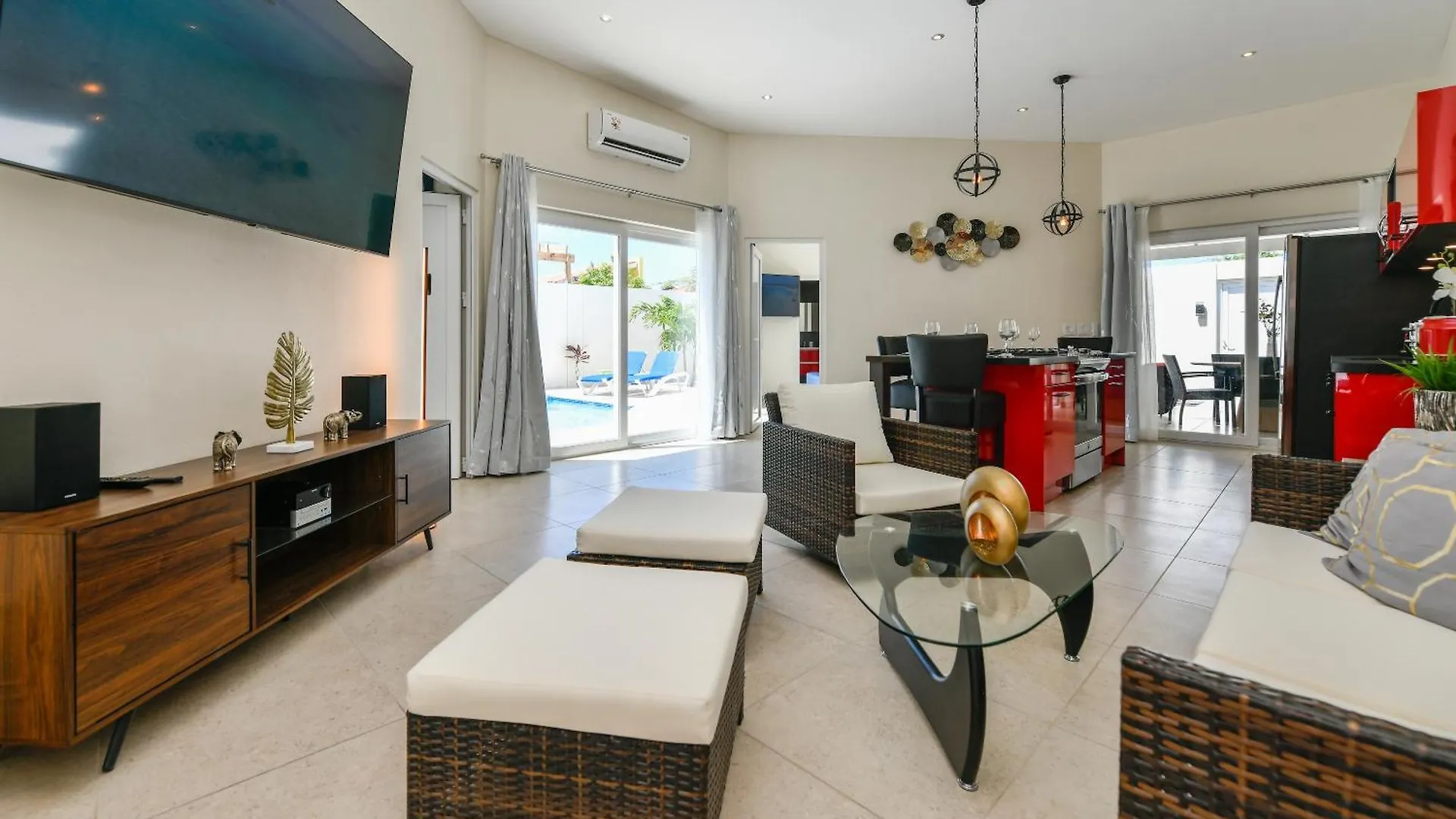Villa Swiss Paradise Aruba Luxury Collection Palm Beach Aruba